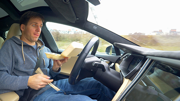 What Foods Are Most Dangerous to Eat While Driving? | Space Center Automotive of Clear Lake